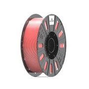 PETG напівпрозорий Філамент DC Print 1.75 mm Червоний/Red 1 кг