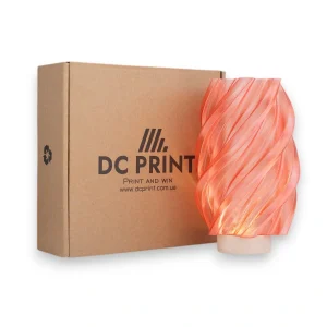 Petg прозорий - червоний