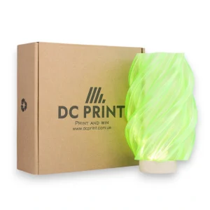 PETG напівпрозорий Філамент DC Print 1.75 mm Зелений/Green 1 кг