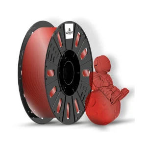PETG напівпрозорий Філамент DC Print 1.75 mm Червоний/Red 1 кг