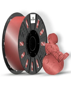 PLA Silk Філамент DC Print 1.75 mm Червоний/Red 1 кг