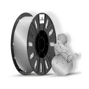 PLA Silk Філамент DC Print 1.75 mm Срібний/Metallic silver 1 кг