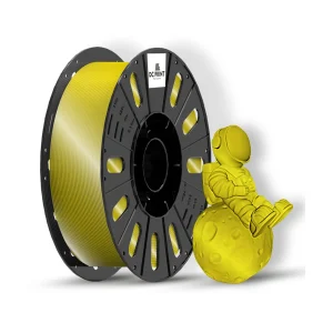PLA Silk Філамент DC Print 1.75 mm Жовтий/Yellow 1 кг